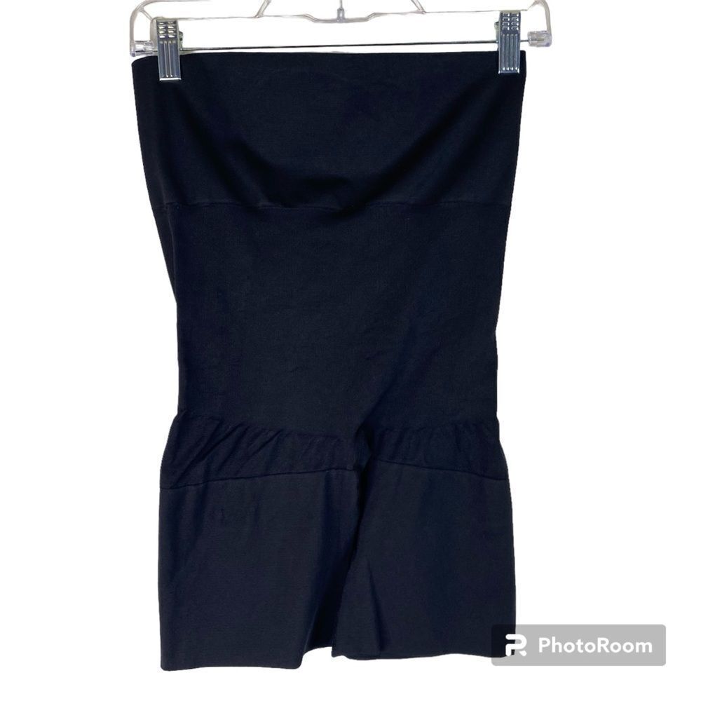 MeMoi Black High Waisted Seamless Firming Tummy Thigh Shaper Tagless XL
